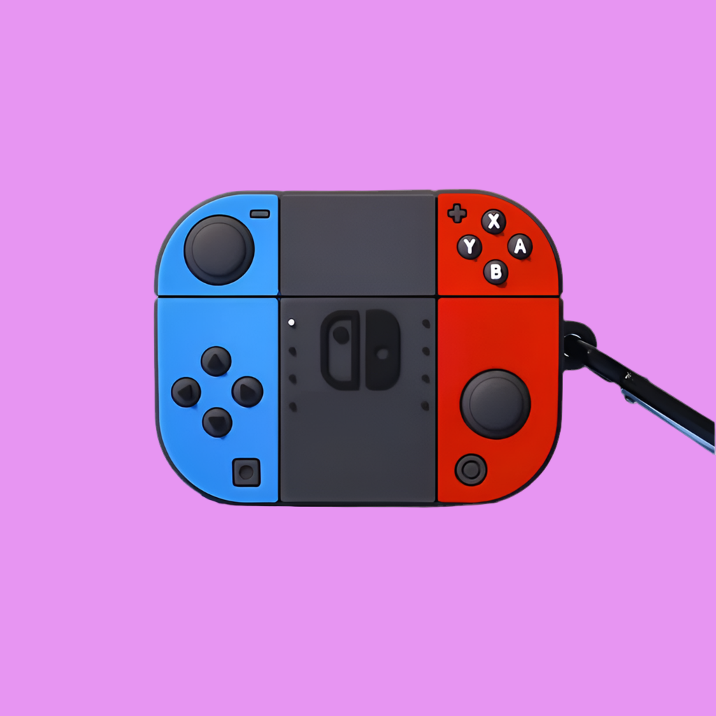🎮 Nintendo Switch Style AirPods Case