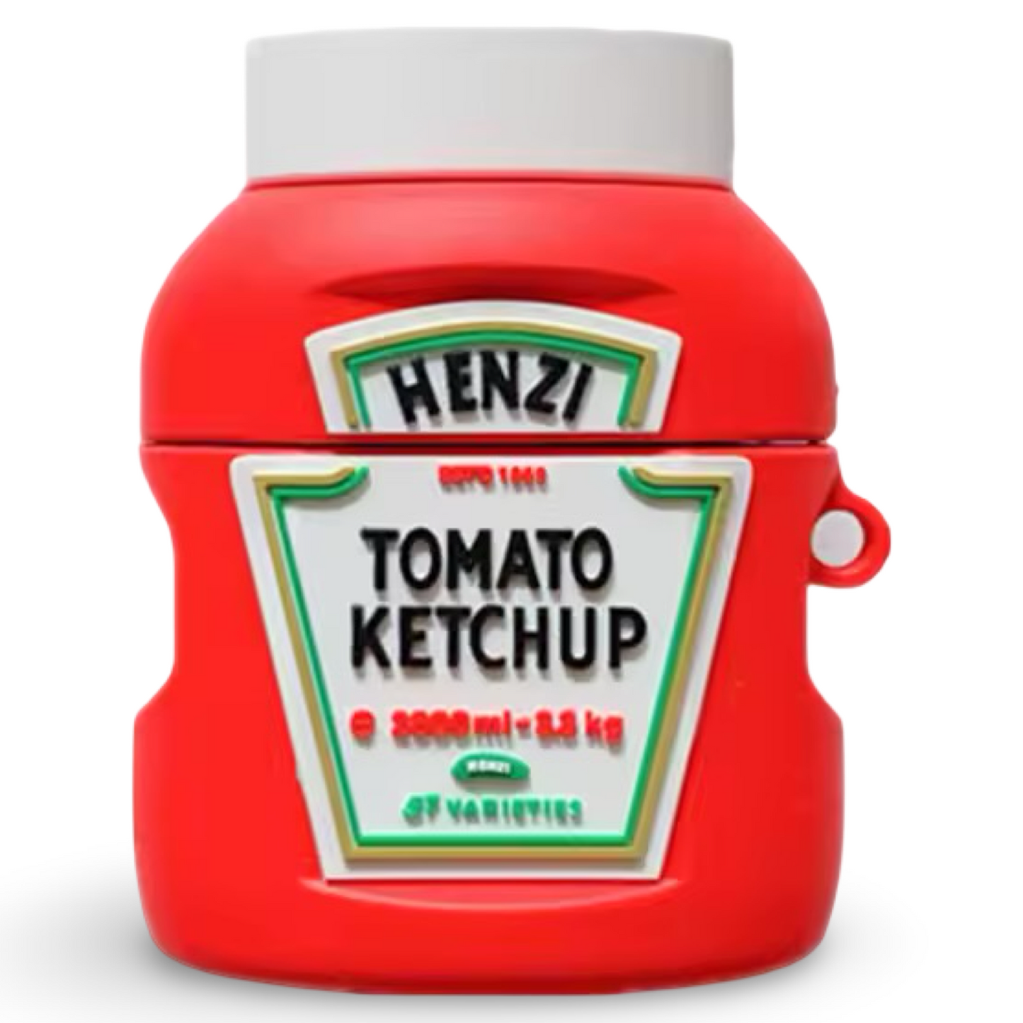 🍅 Tomato Ketchup AirPods Case – Henzi Edition