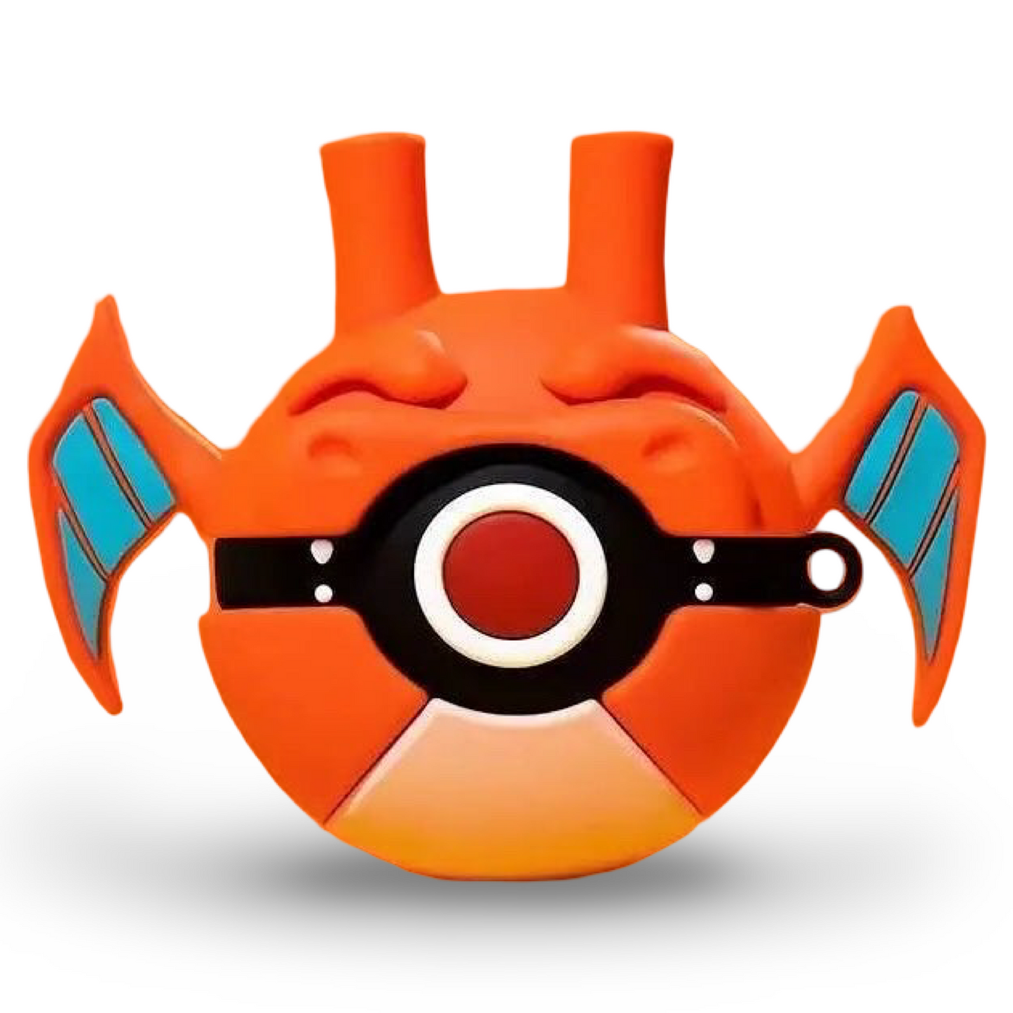 🔥 Charizard Poké Ball AirPods Case (with Keychain)