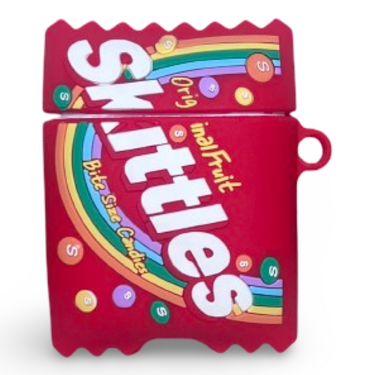 🌈 Skittles Inspired Rainbow Candy AirPods Case