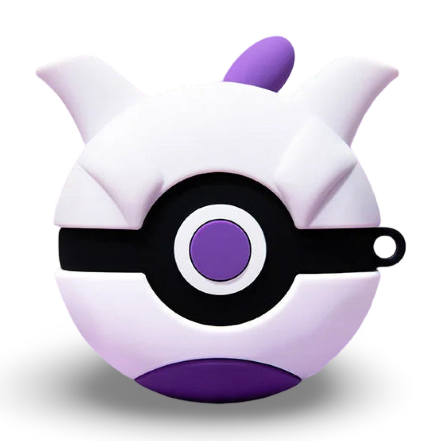 🧠 Mewtwo Poké Ball AirPods Case (with Keychain)