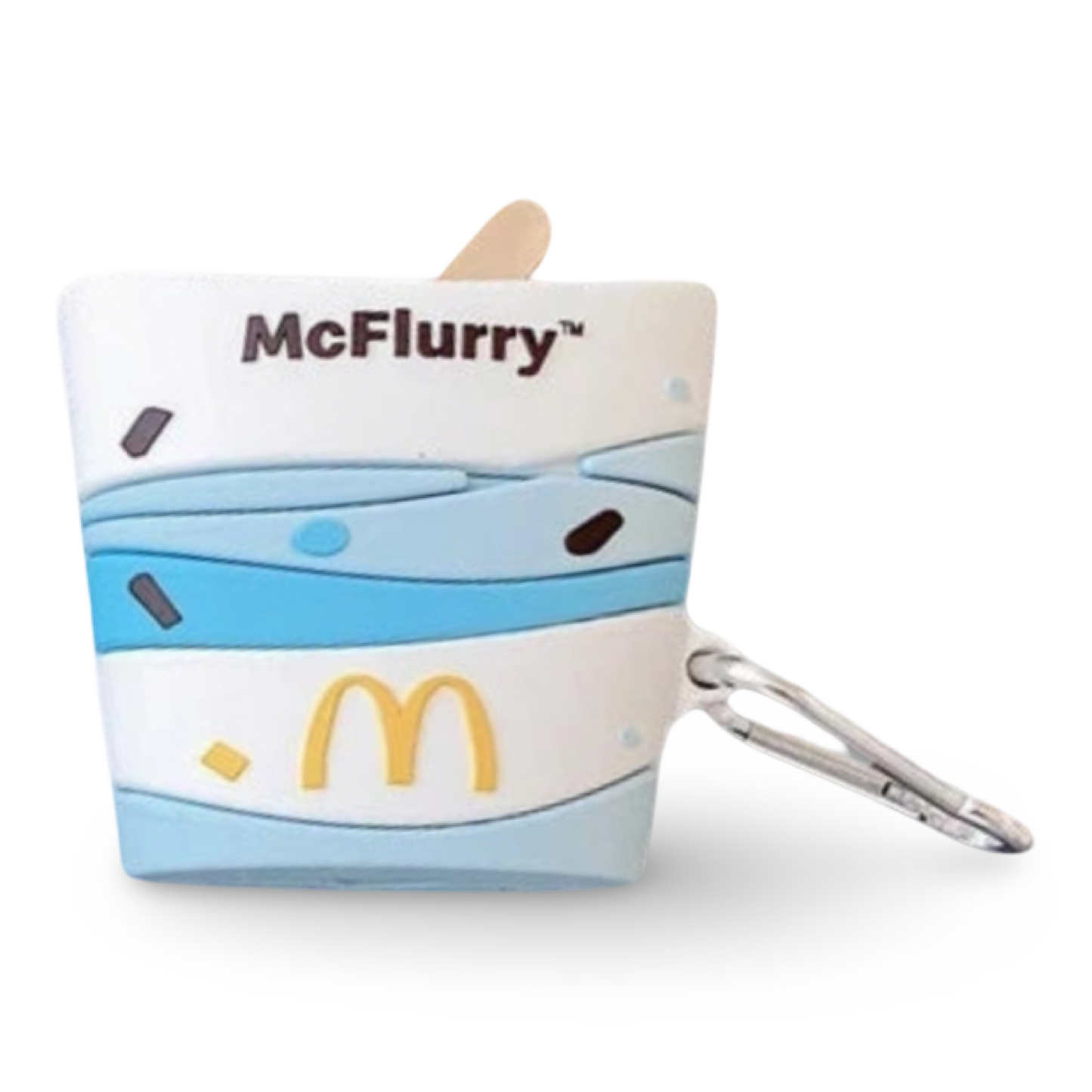 🍦 McFlurry AirPods Case – Blue Swirl