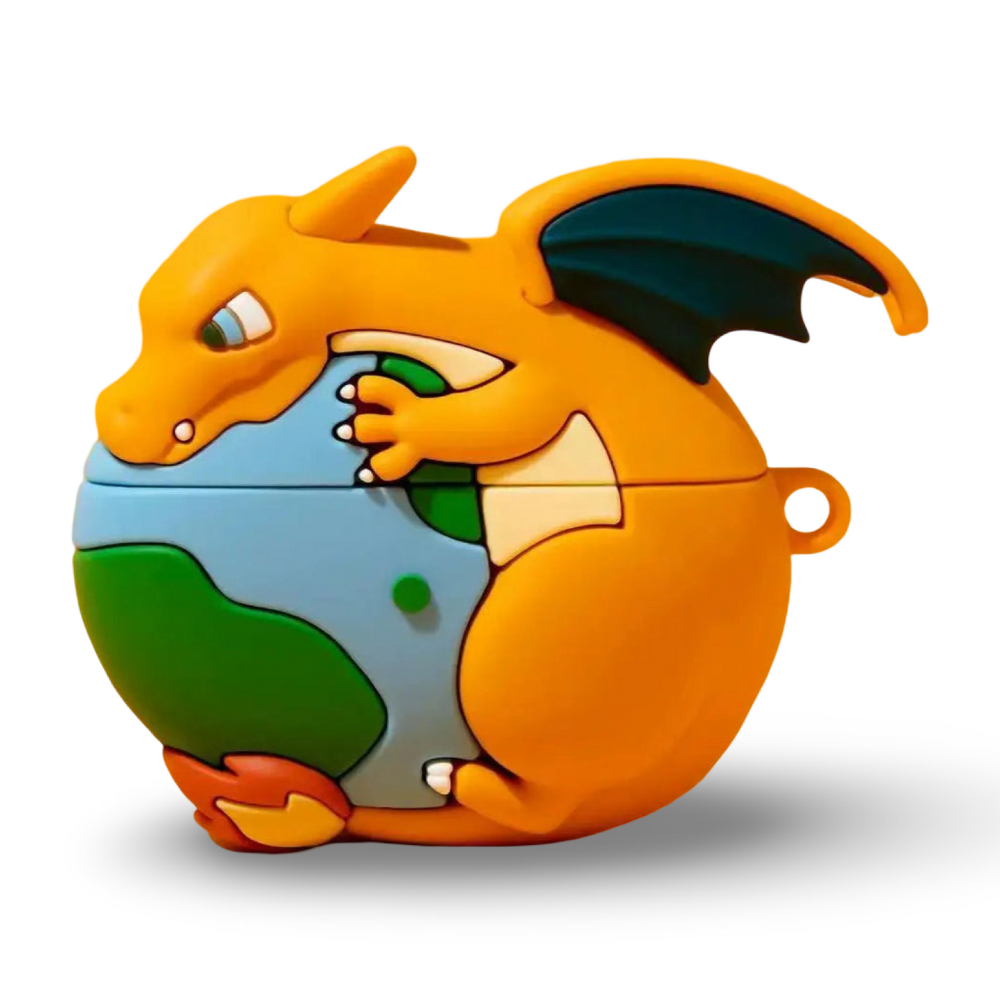 🌋 Charizard 3D AirPods Case (with Keychain)