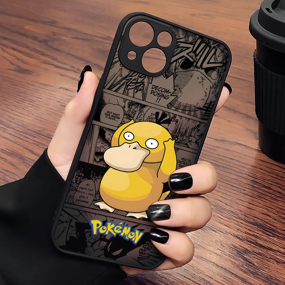 π Psyduck Transparent Series iPhone Case