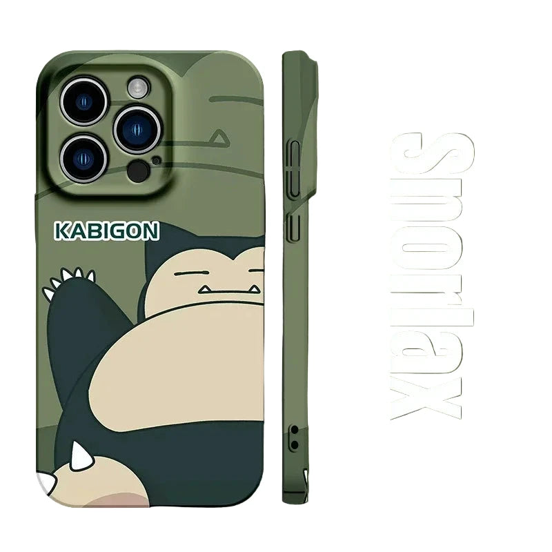 💤 Snorlax Anime Series iPhone Case