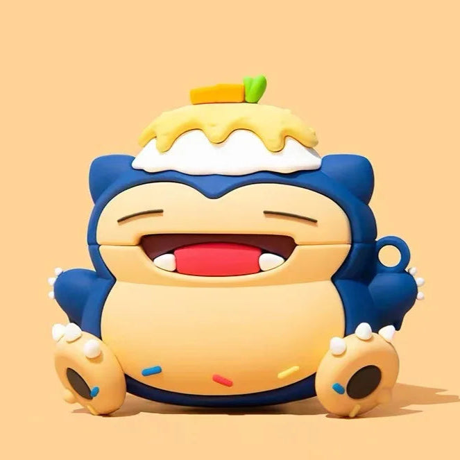 π°π΄ Cake Snorlax AirPods Case (with Keychain)