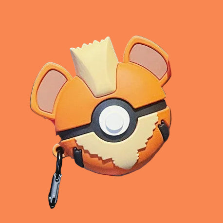🧡 Growlithe Pokéball AirPods Case