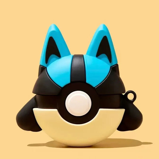 💙 Lucario Poké Ball AirPods Case (with Keychain)