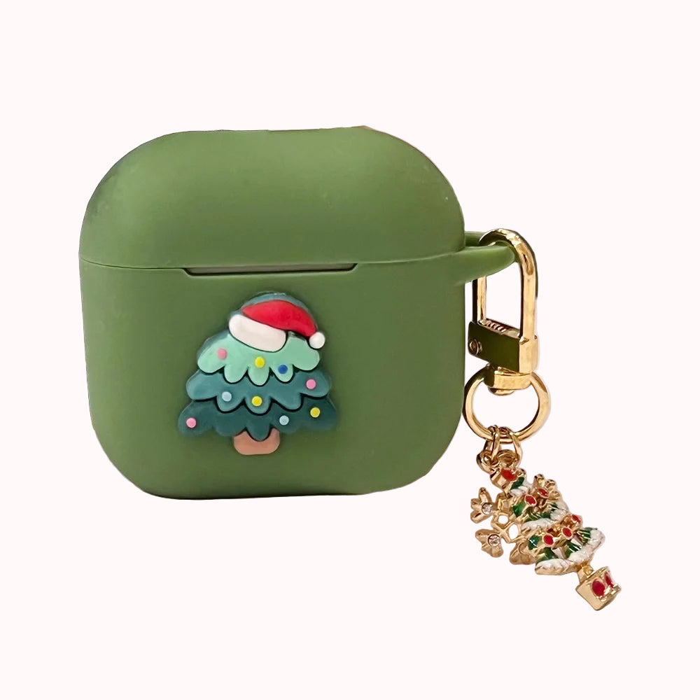 π
Holiday Tree AirPods Case β Classic Green Edition