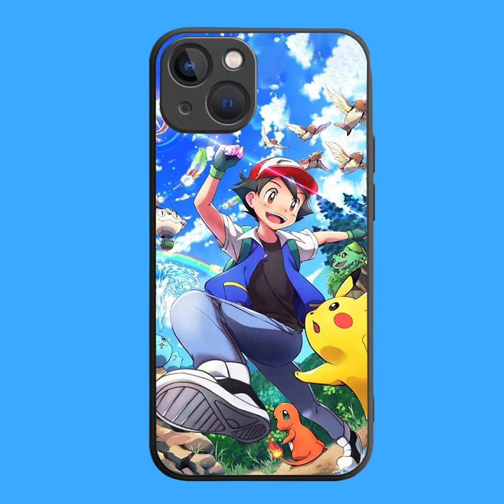 🧢 Pokémon Trainer Adventure iPhone Case