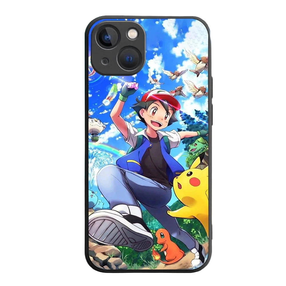 🧢 Pokémon Trainer Adventure iPhone Case