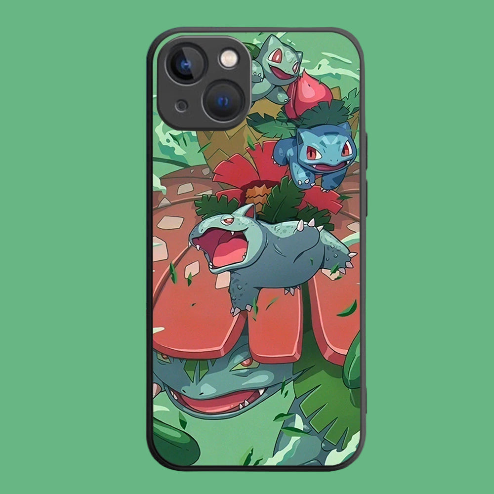 πΏ Grass Starters iPhone Case β Bulbasaur Evolution