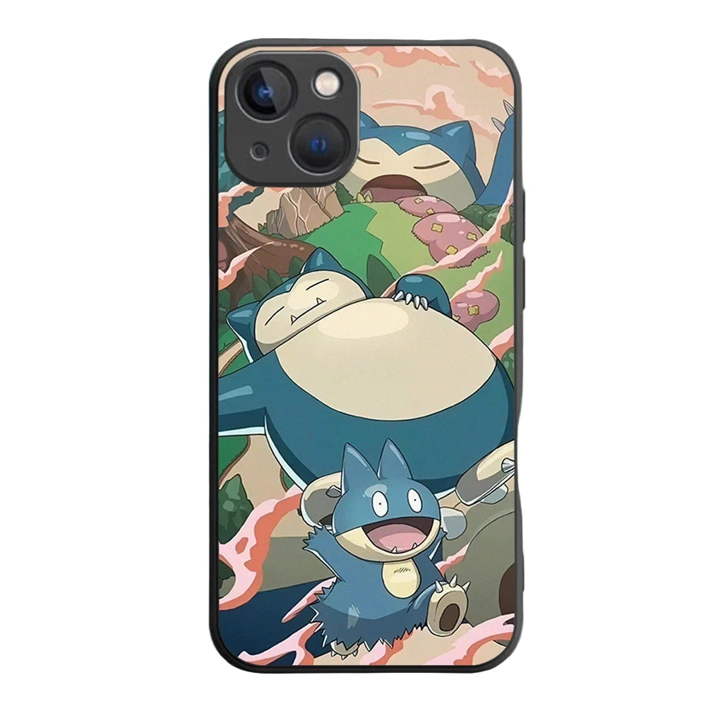 😴 Snorlax & Munchlax iPhone Case