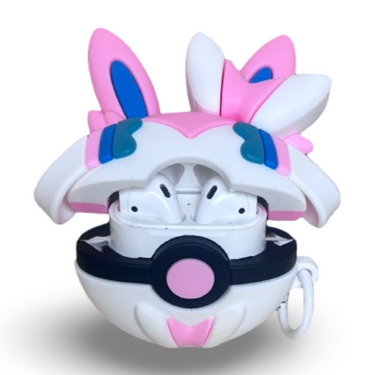 PokéBall AirPods Case (Sylveon Edition)