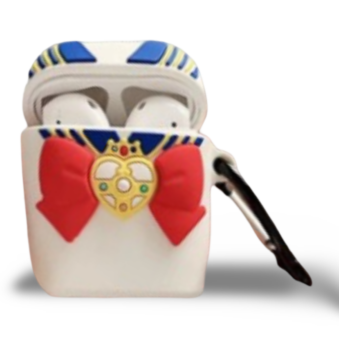 🌙 Sailor Moon AirPods Case – Guardian Bow Edition