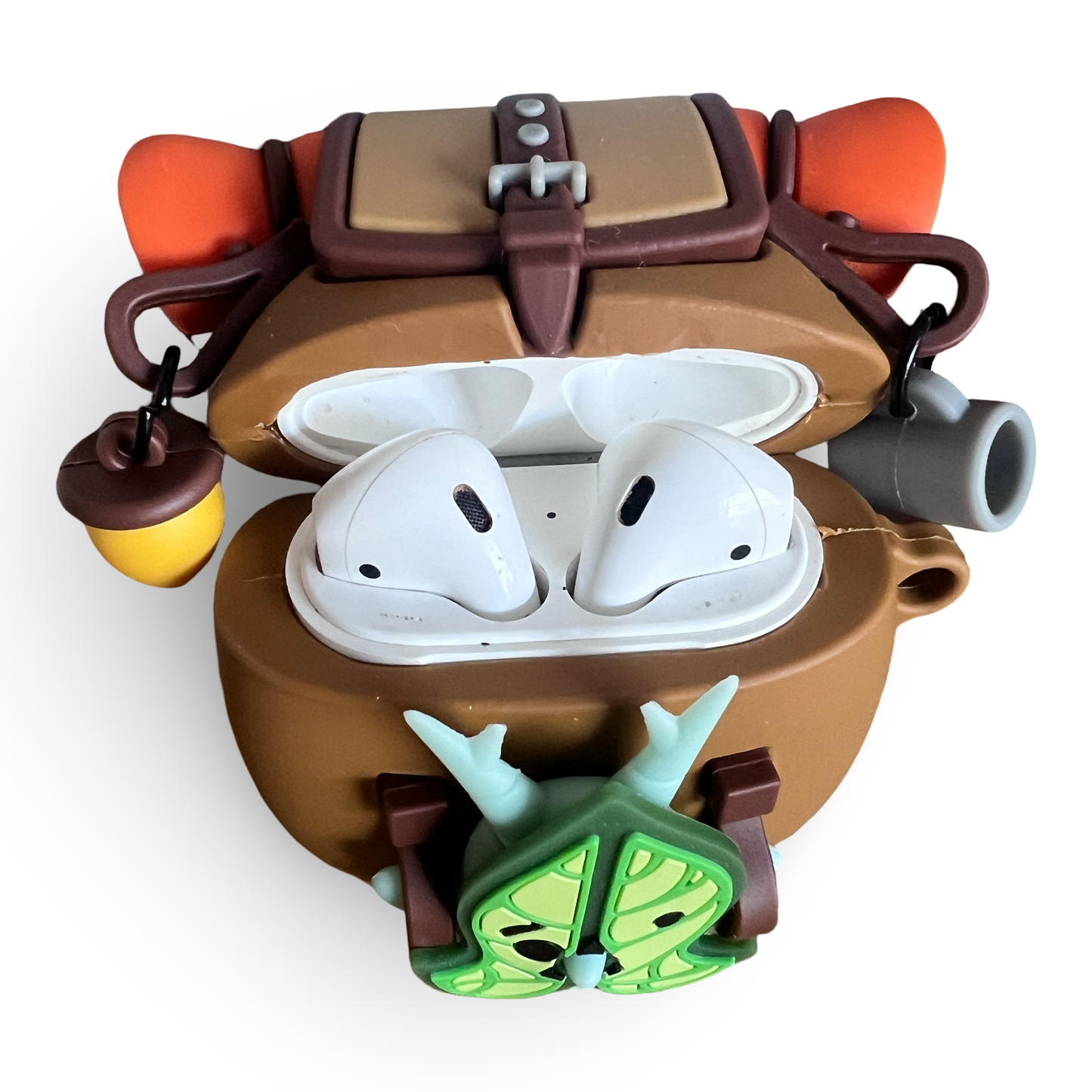🌿 Korok AirPods Case – Adventurer’s Backpack Edition