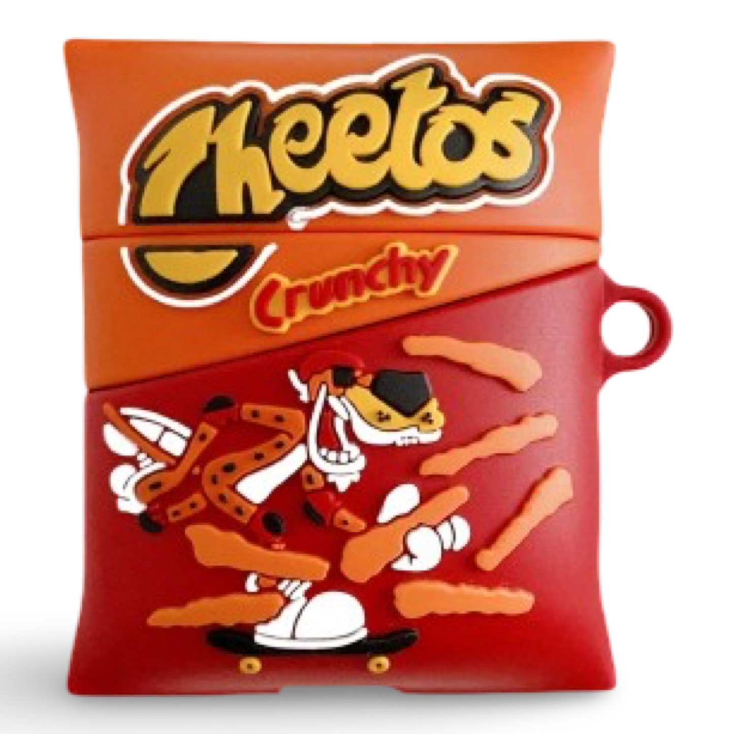 🔥 Cheetos AirPods Case – Flamin’ Hot Edition