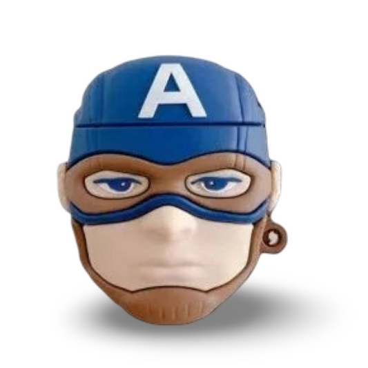 ⭐ CAPTAIN AMERICA – AirPods Case