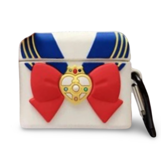 🌙 Sailor Moon AirPods Case – Guardian Bow Edition