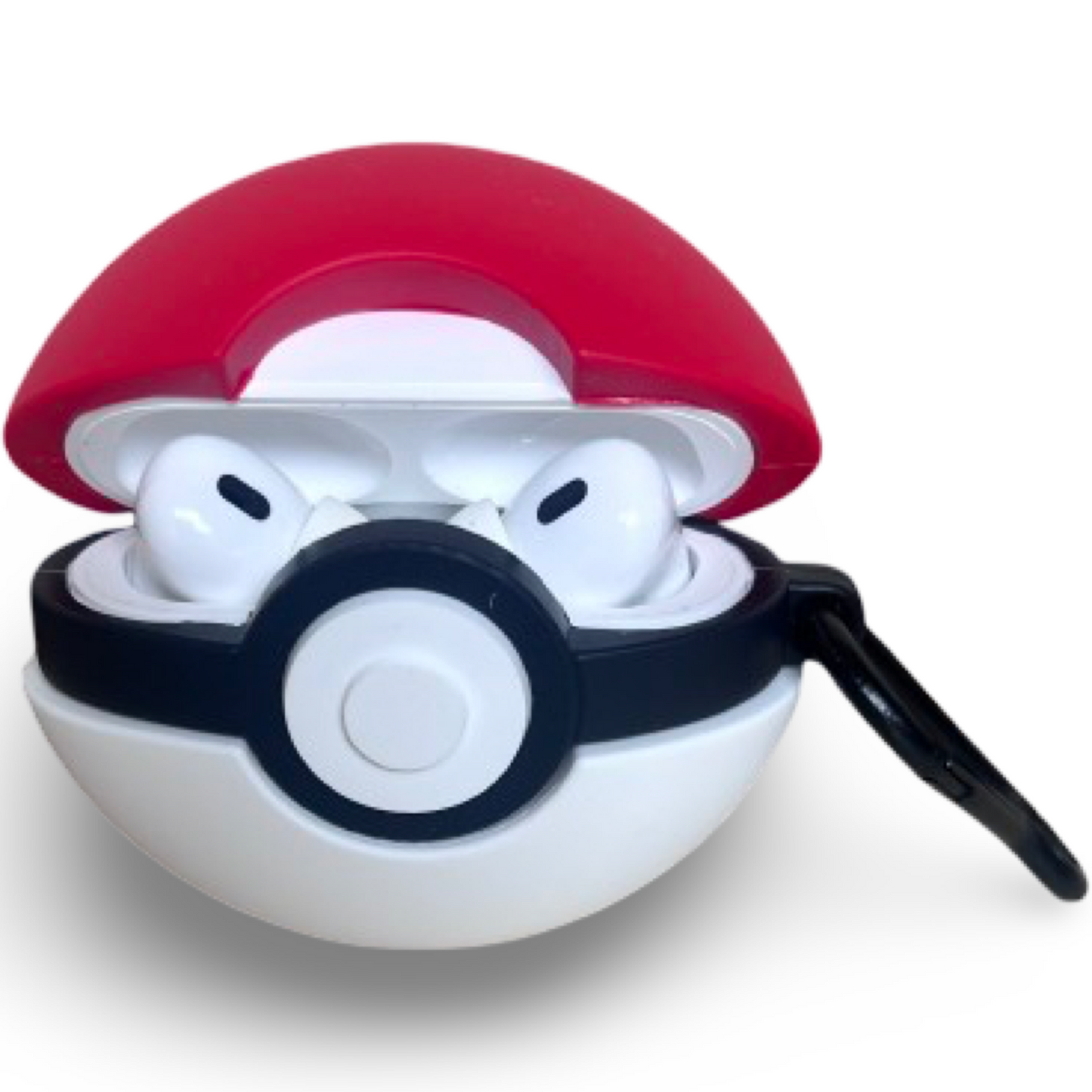 🔴 Classic Poké Ball AirPods Case (with Keychain)