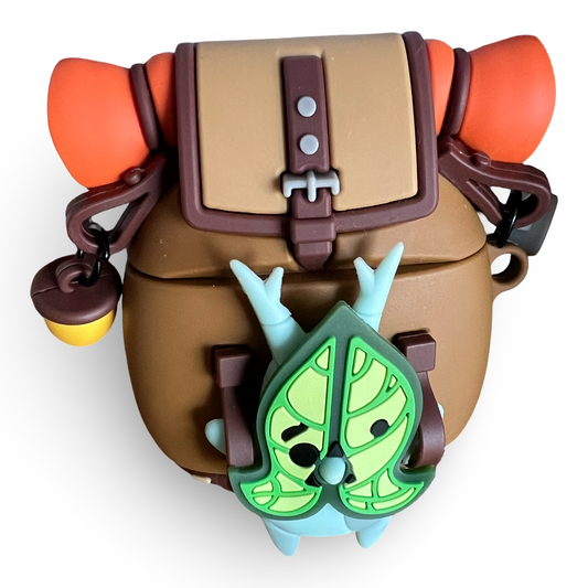 🌿 Korok AirPods Case – Adventurer’s Backpack Edition