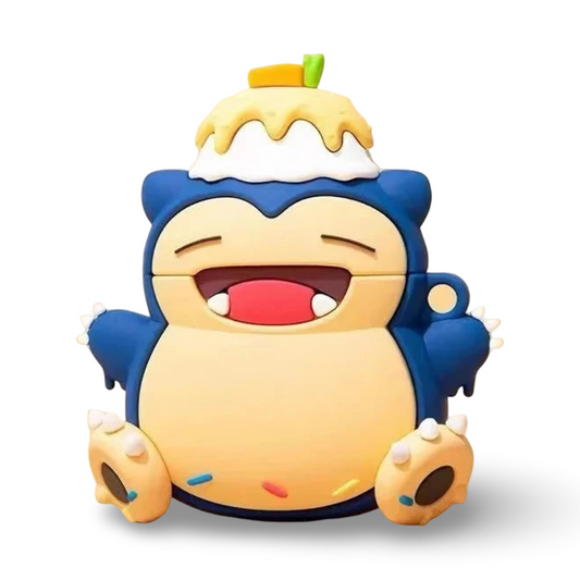 🍰😴 Cake Snorlax AirPods Case (with Keychain)