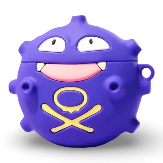 💨 Koffing AirPods Case (with Keychain)