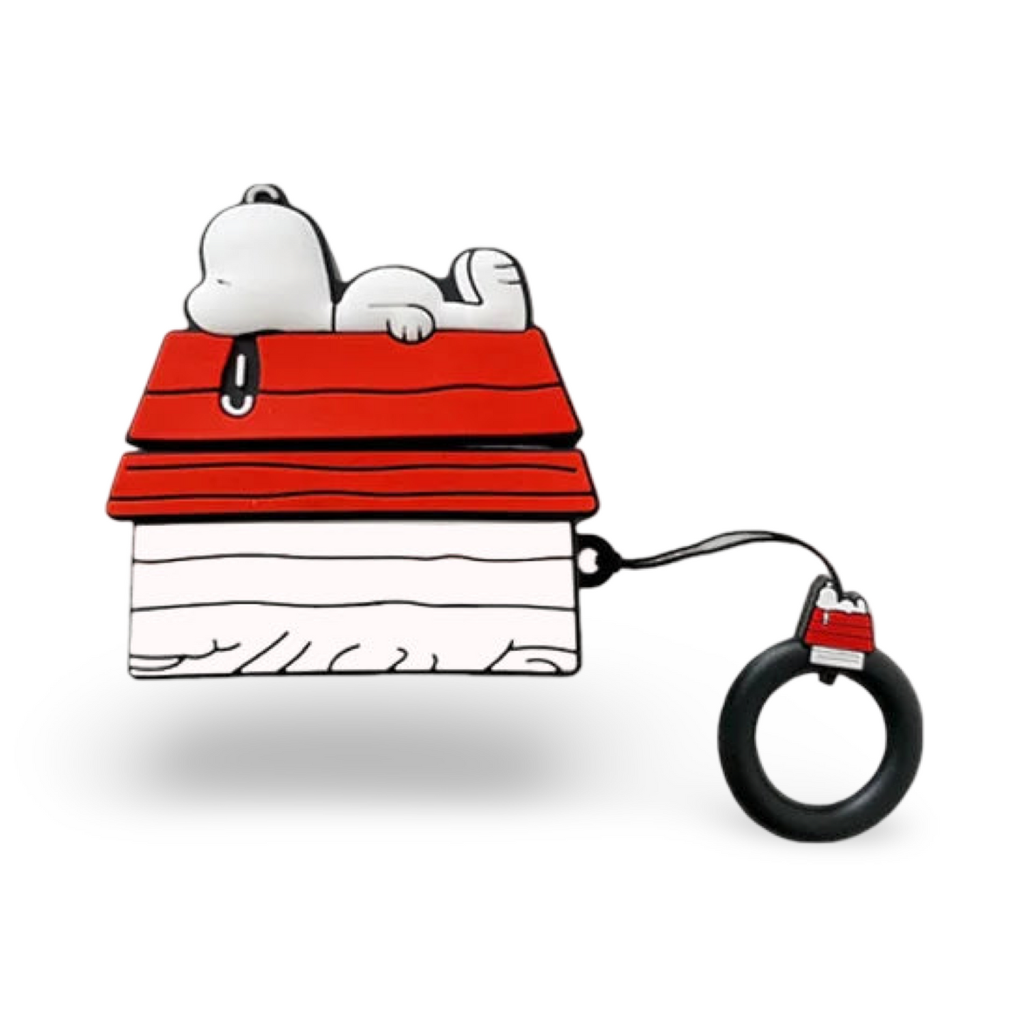 🐾 Snoopy Doghouse AirPods Case