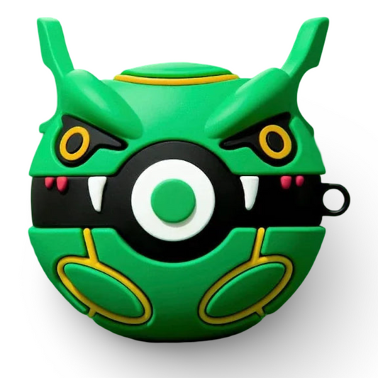 🐉 Rayquaza Poké Ball AirPods Case (with Keychain)