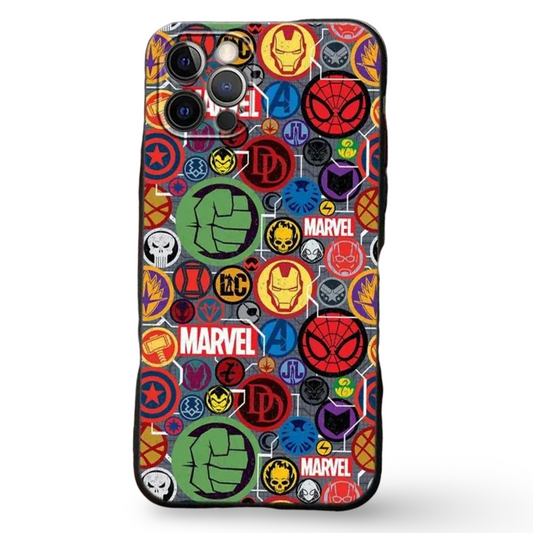 💥 Marvel Logo Icons Series iPhone Case