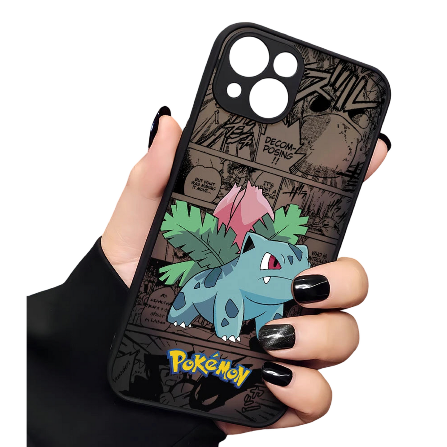 🌿 Bulbasaur Transparent Series iPhone Case