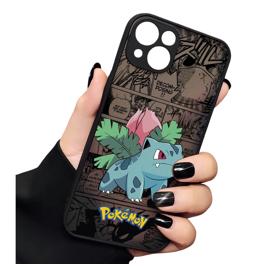 🌿 Bulbasaur Transparent Series iPhone Case