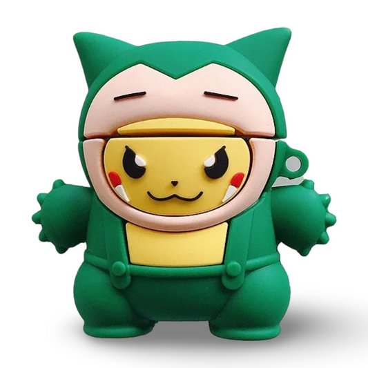 😴 Snorlax Pikachu AirPods Case