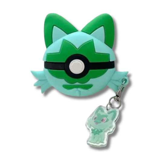 🌿 Sprigatito Poké Ball AirPods Case