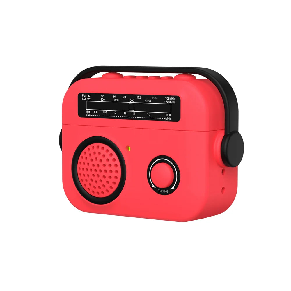 📻 Retro Radio Style AirPods Case