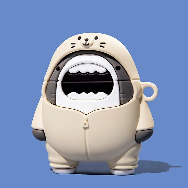 🦈 Shark in a Seal Onesie AirPods Case