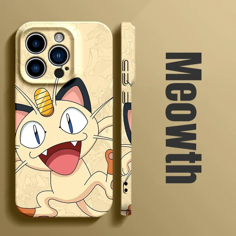 💛 Meowth Anime Series iPhone Case