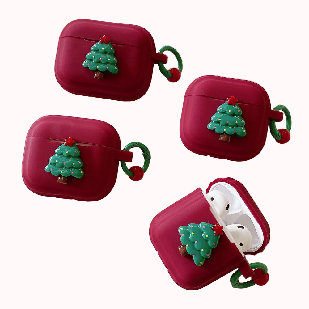 🎄 Christmas Tree AirPods Case – Festive Edition