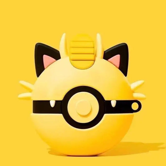 💰 Meowth Poké Ball AirPods Case (with Keychain)