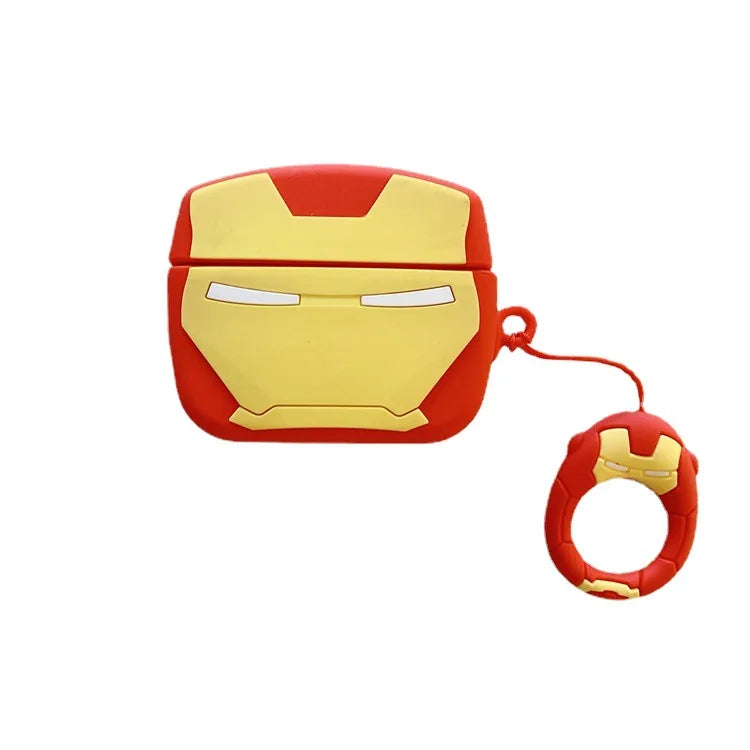 Batman For Airpods Pro 2 Case,3D Cartoon Silicone Shockproof Earphone Cover For Airpods 4 3 2 1 Case Cover Funda Kids Boys