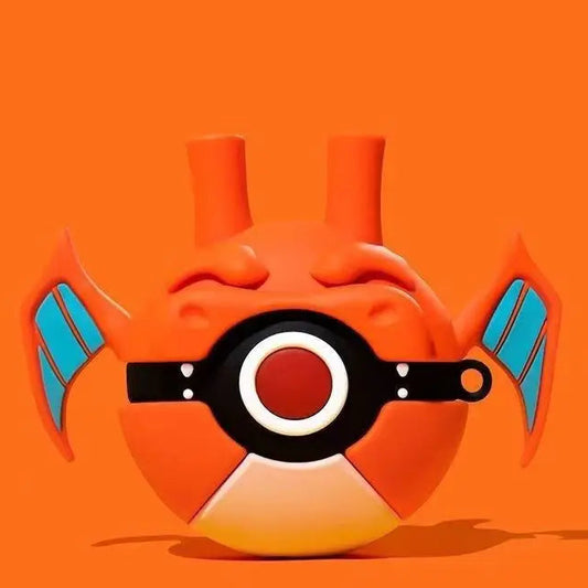 🔥 Charizard Poké Ball AirPods Case (with Keychain)