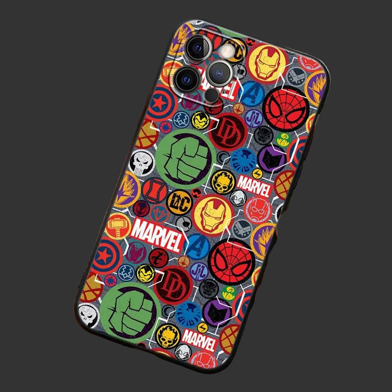 💥 Marvel Logo Icons Series iPhone Case