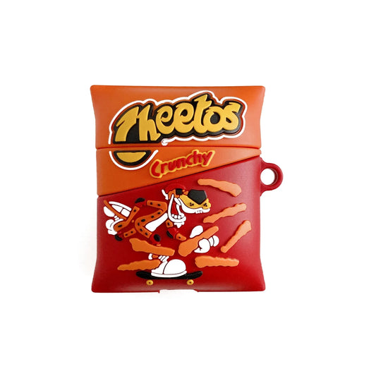 🔥 Cheetos AirPods Case – Flamin’ Hot Edition