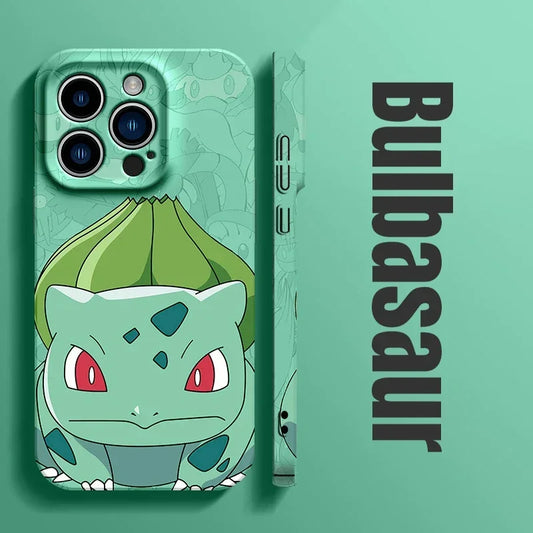 🌿 Bulbasaur Anime Series iPhone Case