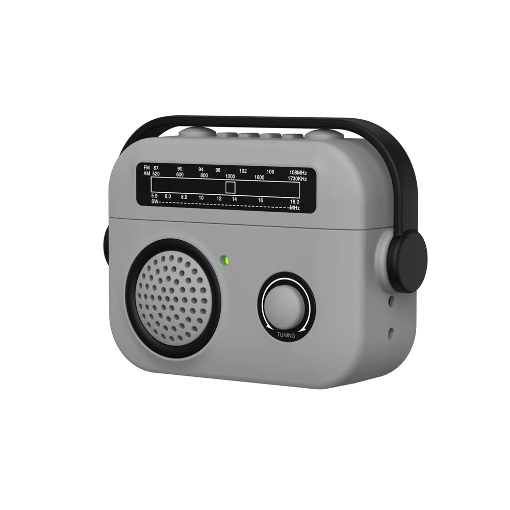 📻 Retro Radio Style AirPods Case