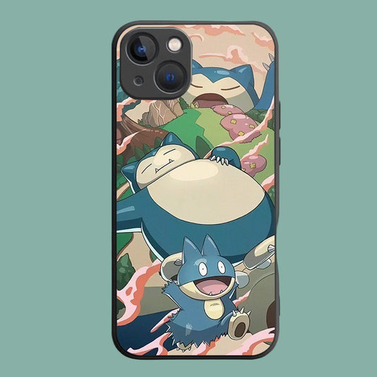 😴 Snorlax & Munchlax iPhone Case