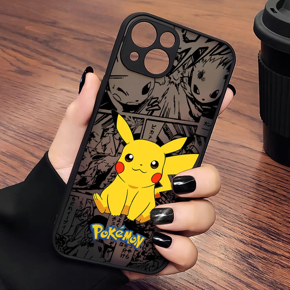 ⚡ Pikachu Transparent Series iPhone Case