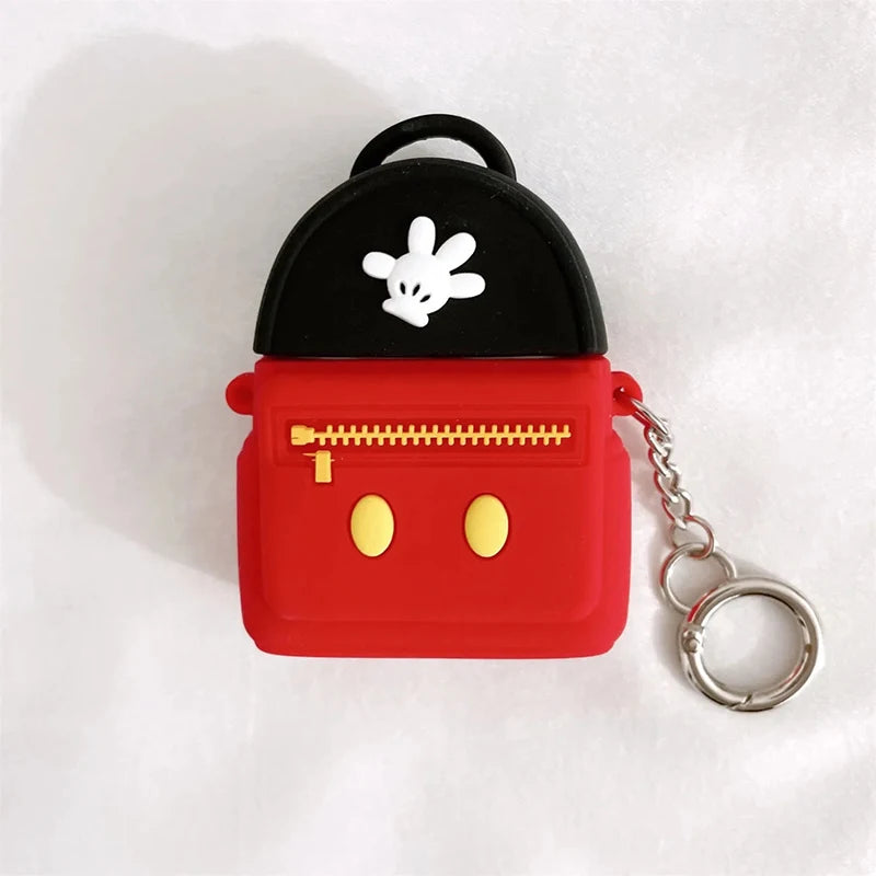 ❤️🖤 Mickey Mouse Zip Pocket AirPods Case