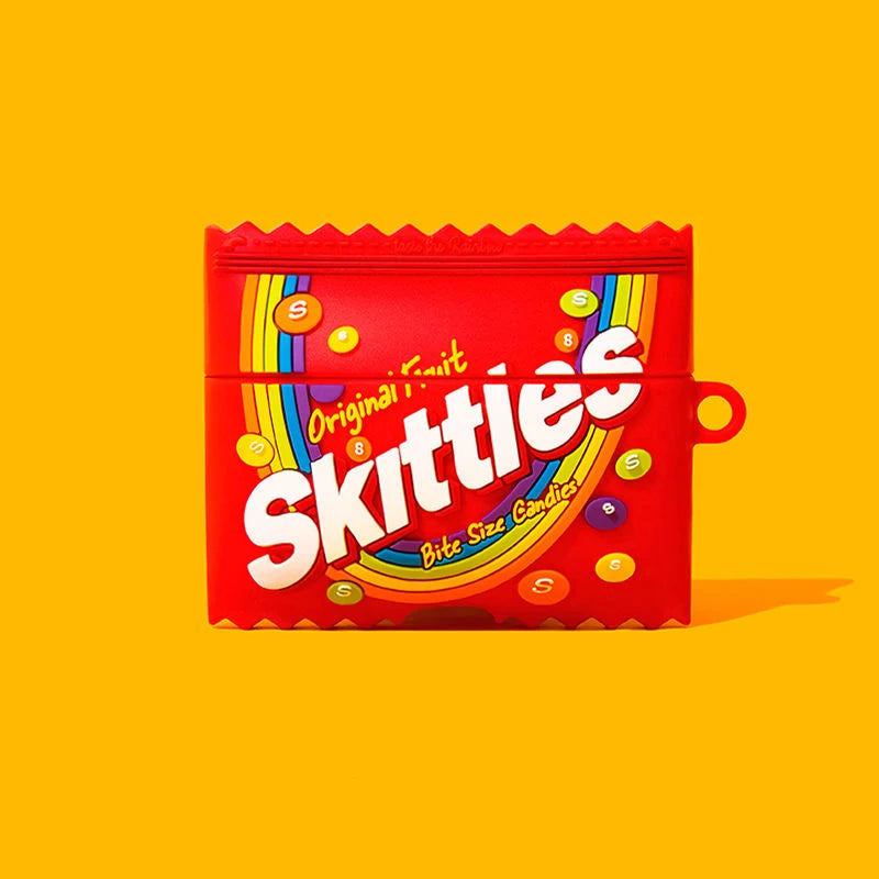 🌈 Skittles Inspired Rainbow Candy AirPods Case